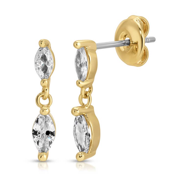 Ayla Mini Drop Earrings for wholesale by Leeada Jewelry