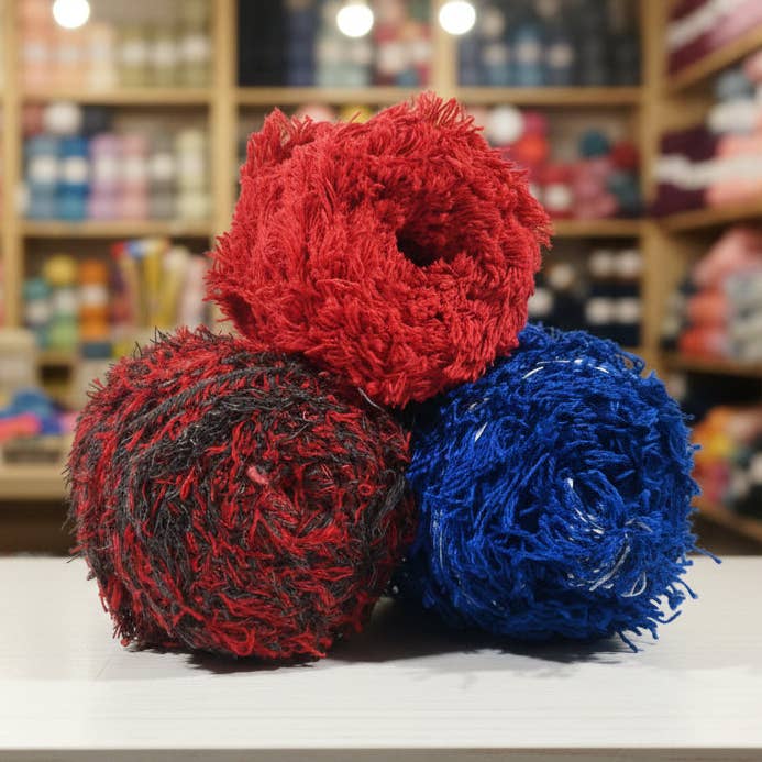 1 kg Scruffy T-shirt garn - 2. kvalitet for engroshandel hos WelcomeYarn