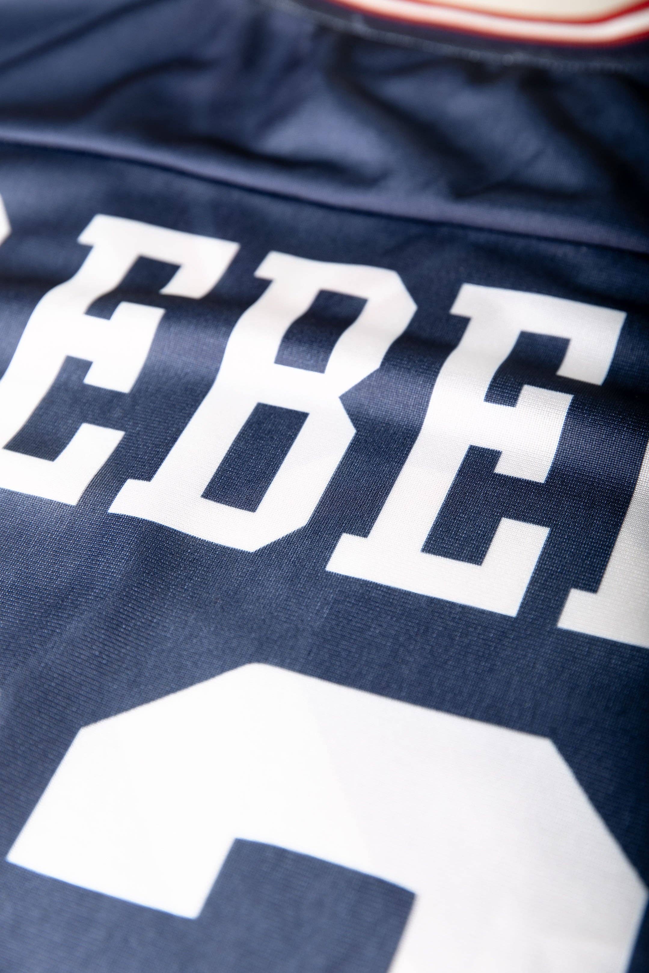 Bleu canal T-shirt de football Kayla | Bleu canal en vente sur Faire0