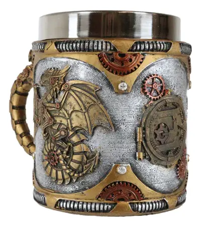 Pacific Trading - Wholesale Coffee Mug - Steampunk Dragon Mug5