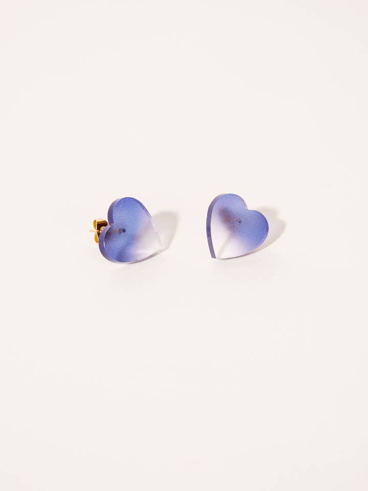 Boucles d'oreilles La Coeur puce pour la vente par HELMUT PARIS