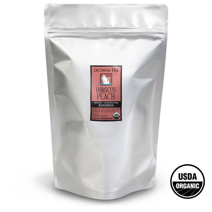 Octavia Tea - Wholesale Loose Tea - Hibiscus Peach - Organic2
