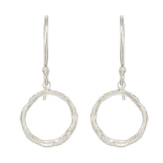 Small Opihi Circle Earrings for wholesale by Catherine Weitzman