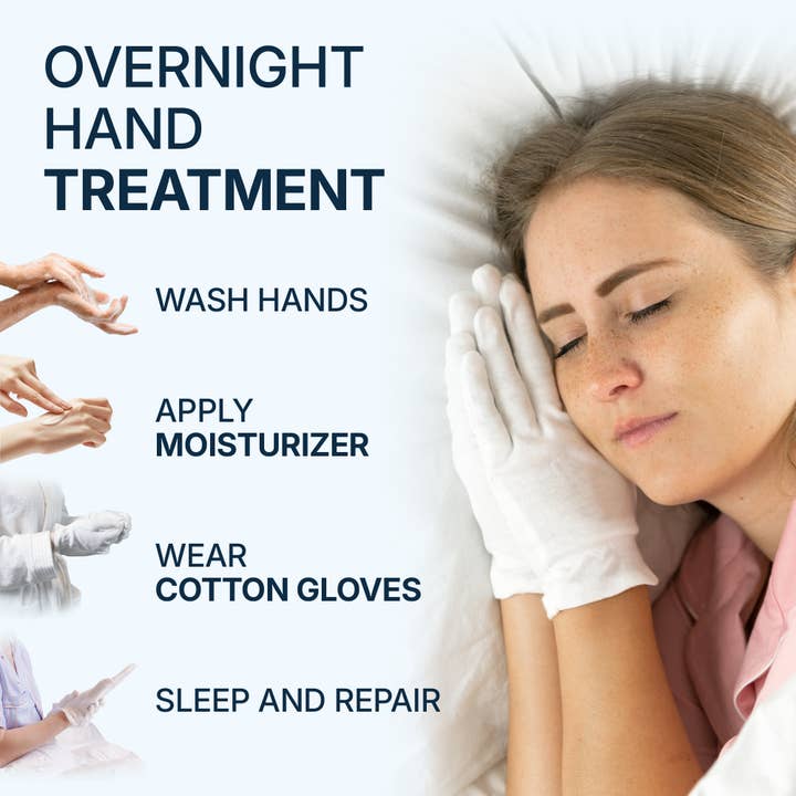 Cottonnerie - Wholesale Moisturizing Gloves - Gaxcoo | 100% Cotton Moisturizing Gloves (Medium - 7 Pairs)6