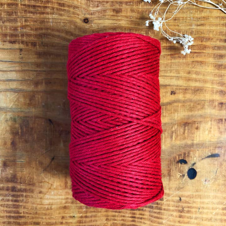 California Dreaming Macrame - Wholesale Yarn - 2mm recycled cotton rope | twisted | 200m12