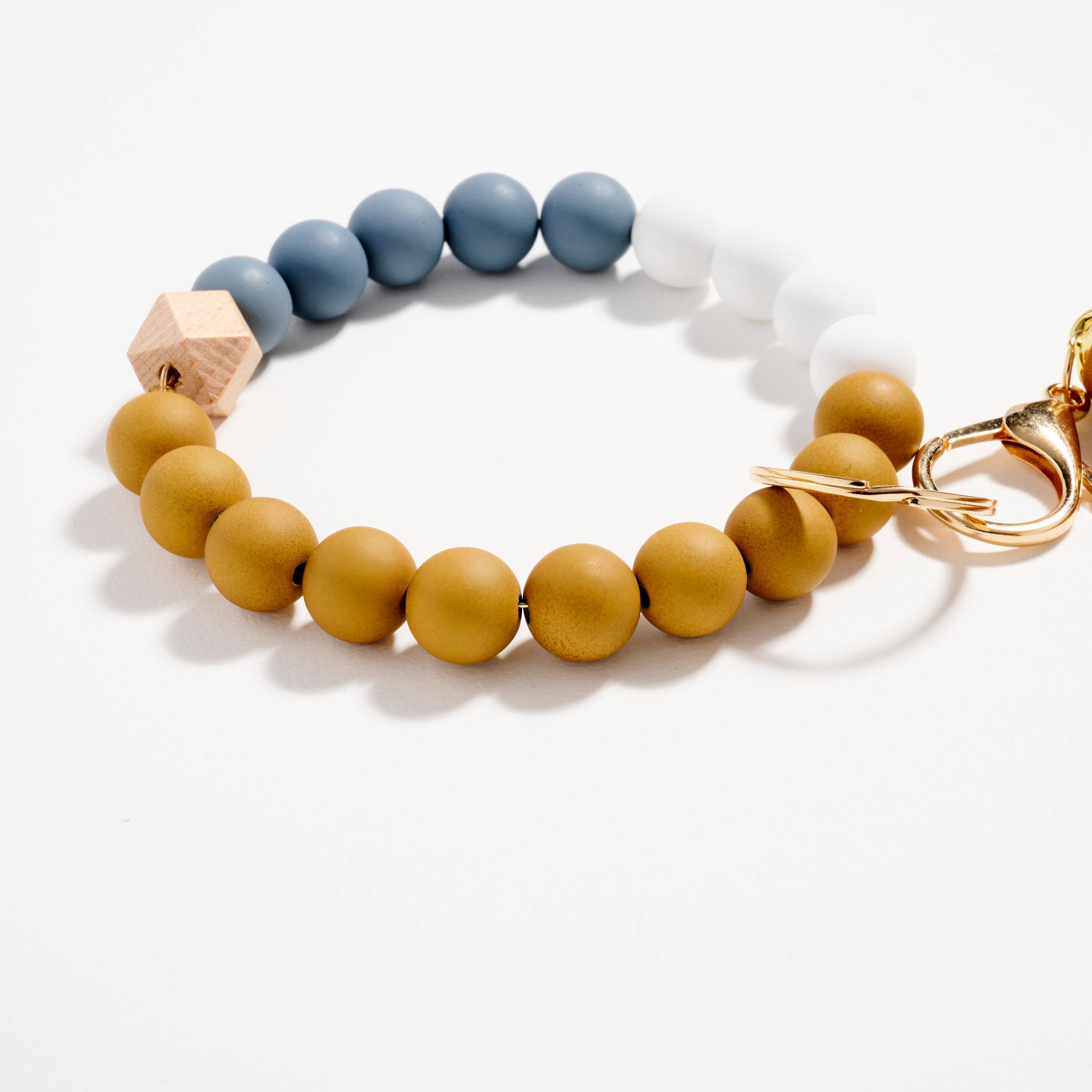 Frem – wholesale Keychain bracelet – Beaded Bracelet Keychain with Tassel – Silicone Bead Wristlet Key Ring2