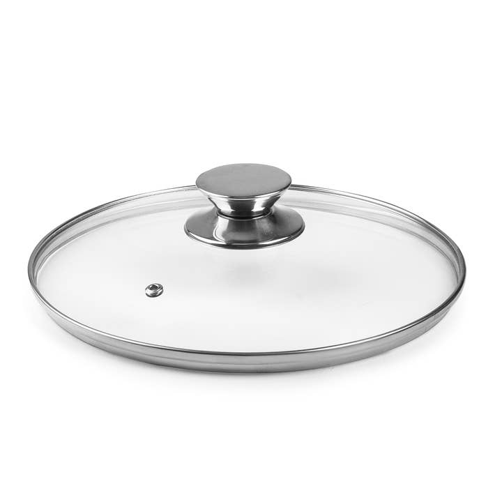 IBILI - Glasdeckel mit Edelstahlknauf 30 cm für den Großhandel von Ibili