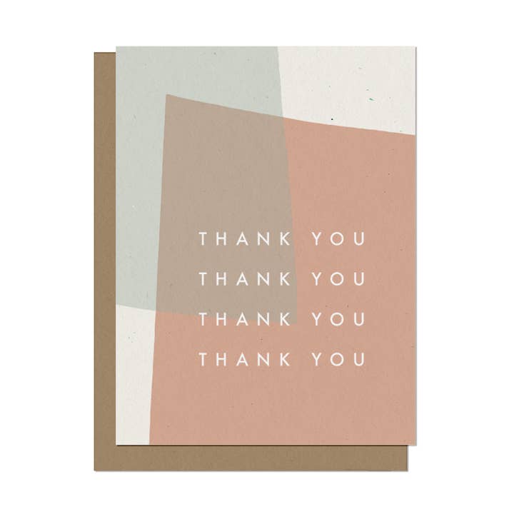 Thank You So Much Card for wholesale by The Modern Bloc