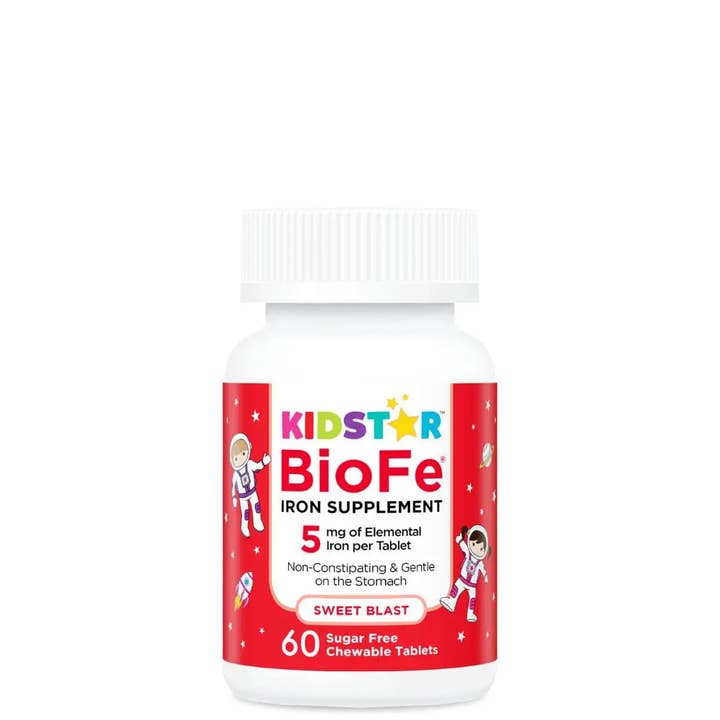 BioFe Pure Iron Chewables for wholesale by KidStar Nutrients