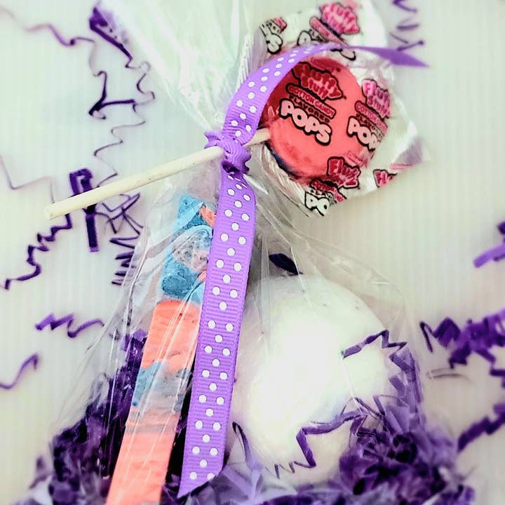 Wonderfully Made .love - Wholesale Bath Bomb/Fizz - Cotton Candy Gift Bundle | Sprinkles Organic Bath Bomb | All Natural | Handmade Luxury Soap Bar | Cotton Candy Lollipop1