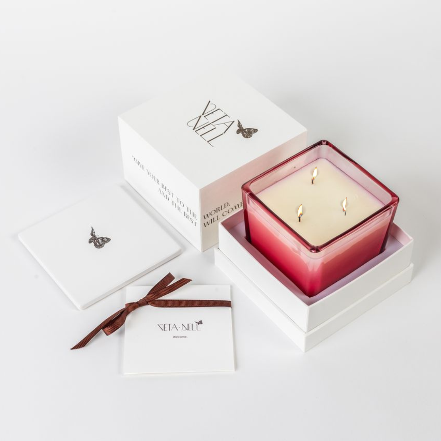 Veta Nell - Wholesale Jar/Filled Candle - BLOOM NO. 7 Candle | Lux Box | Coco Wax | Essential Oils3