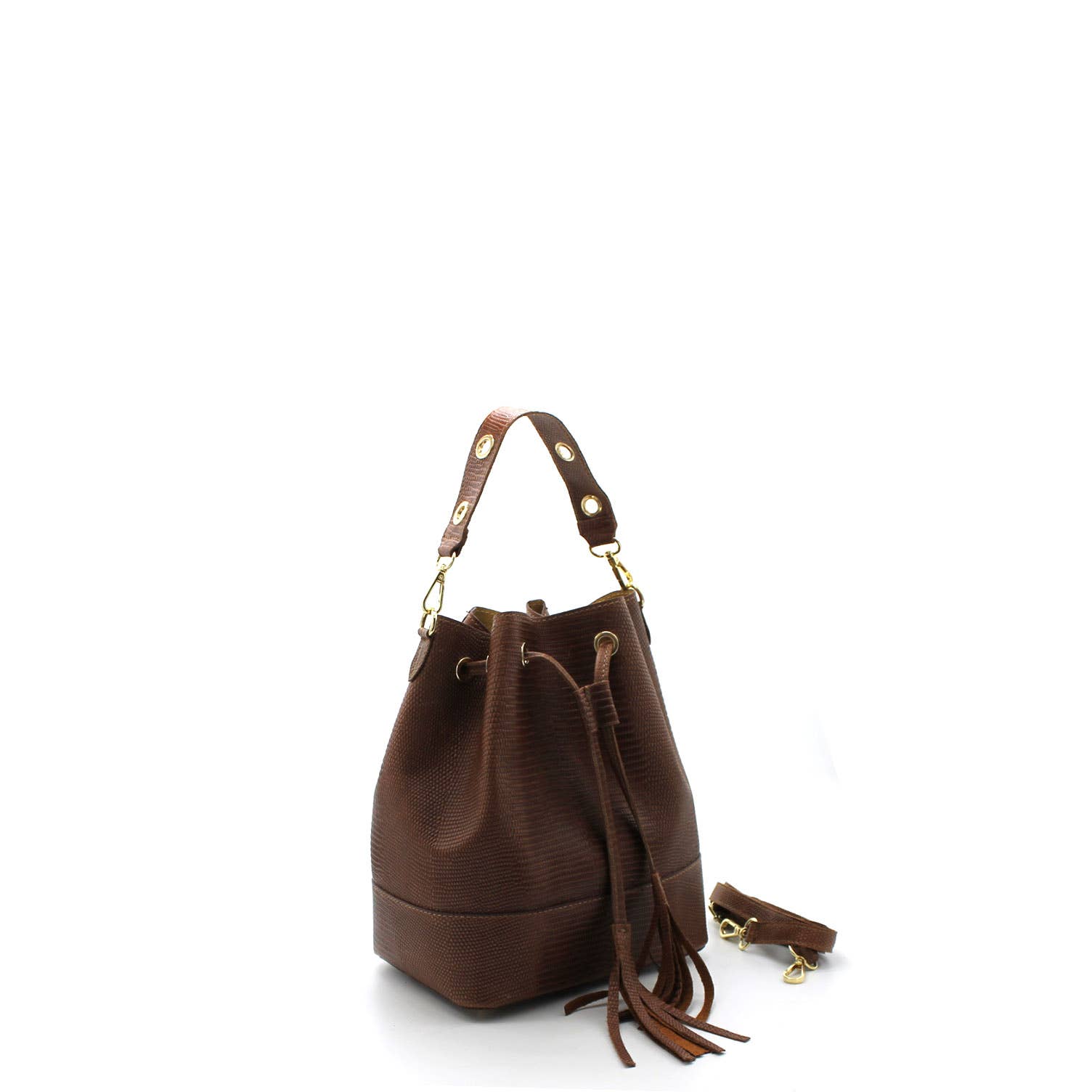 Vimoda - Wholesale Shoulder Bag - Women's - Suede leather bucket bag 1