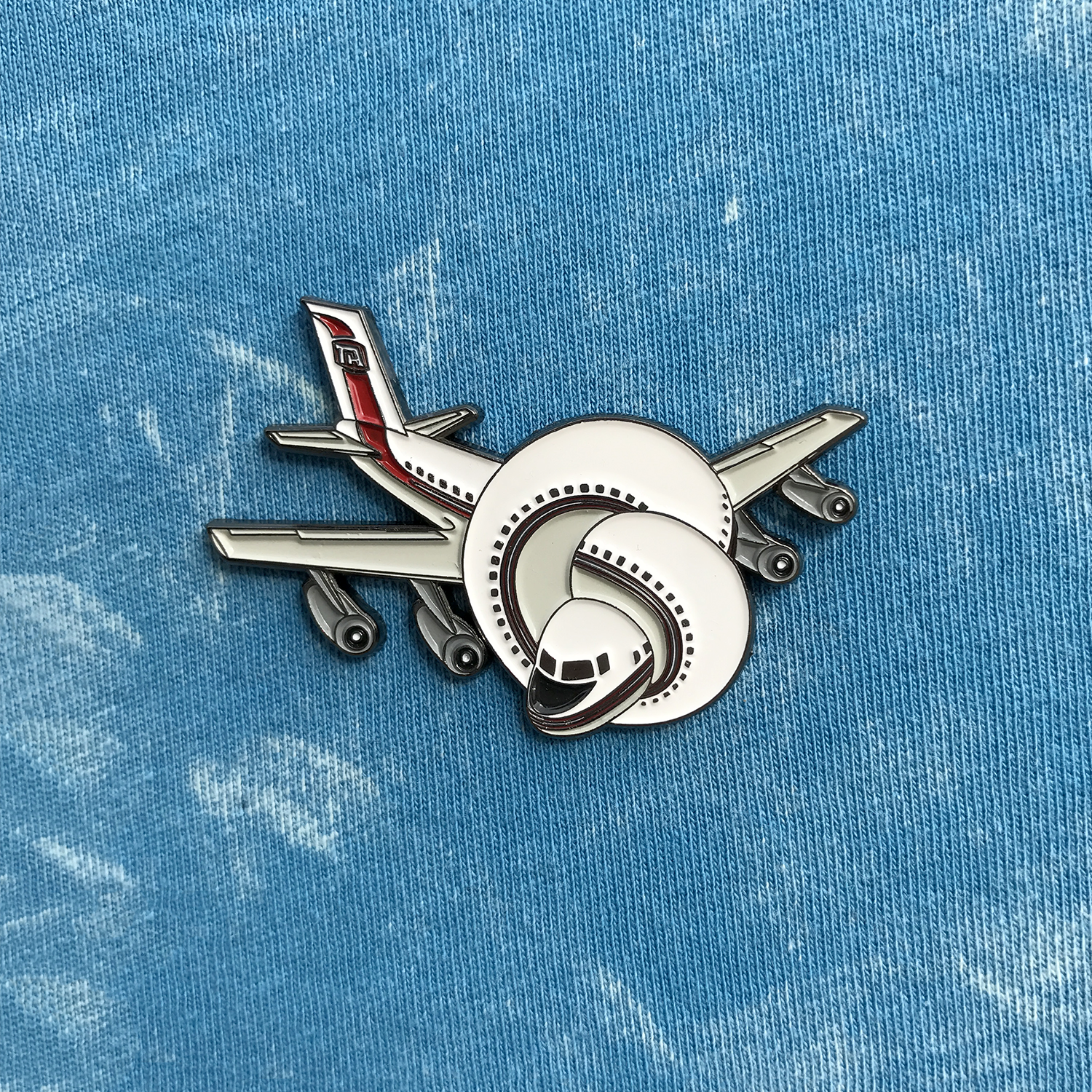 Midnight Dogs - Wholesale Lapel Pin/Button - Airplane - Cult Movie - Enamel Pin2