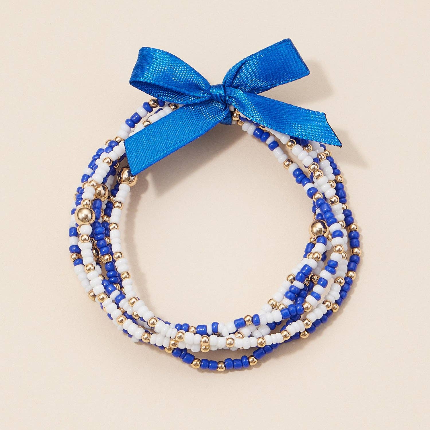 Frem - Wholesale Jewelry Set - Seed Bead Bracelet Set in Game Day Colors1