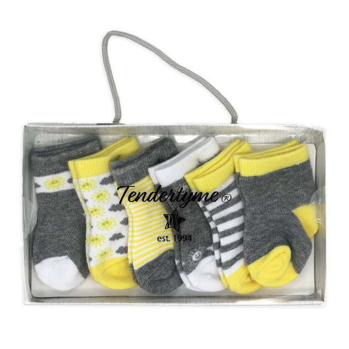 Pack de 6 calcetines para venta al por mayor de Rose Textiles