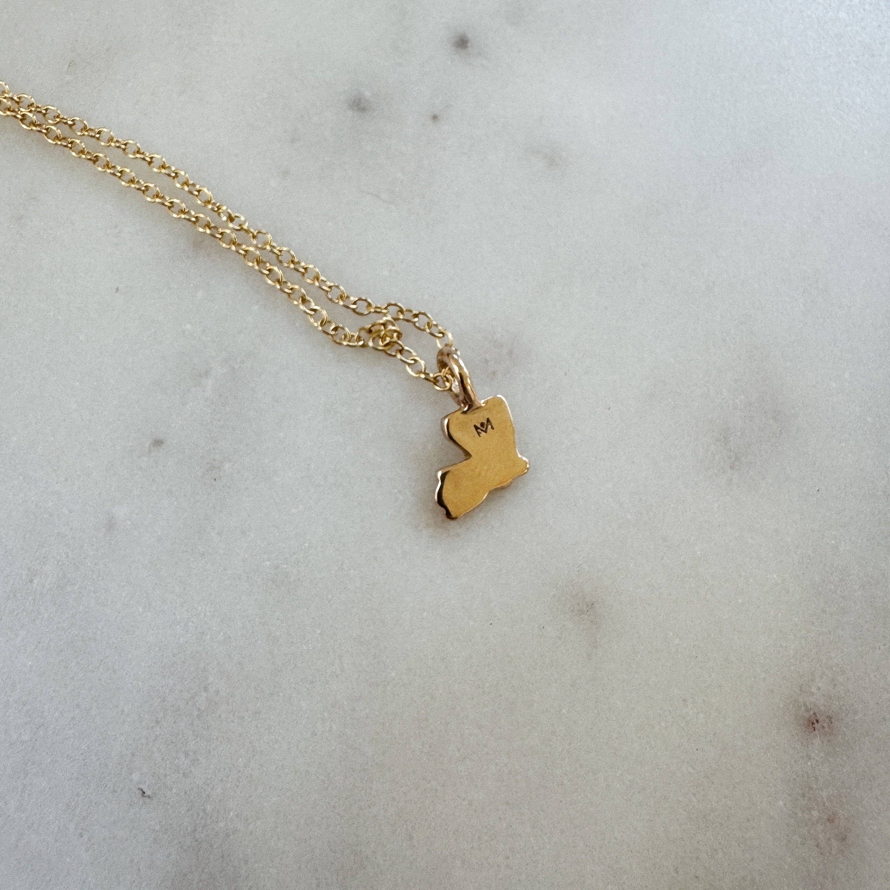 Mimosa Handcrafted - Wholesale Individual Charm/Pendant - LOUISIANA STATE PENDANT6