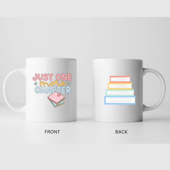 One more Chapter Book Lovers Mug for wholesale by Seven77nine
