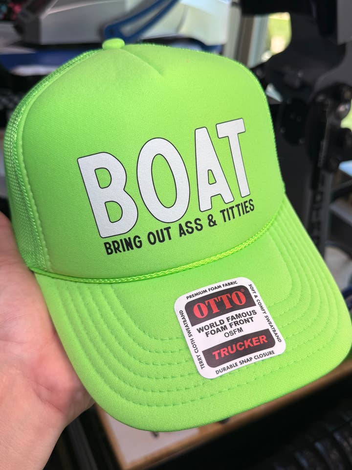 BOAT Schuim Trucker voor wholesale door Luckless Outfitters