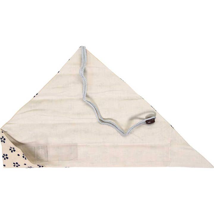 Wholesale Chopsticks - Wholesale Chopsticks - Chopstick Pouch Small Flowers Beige