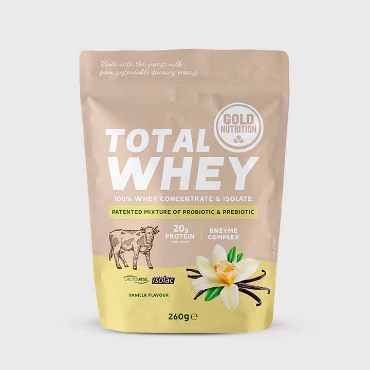 GoldNutriton - Wholesale Protein/Superfood Powder - TOTAL WHEY 260 G