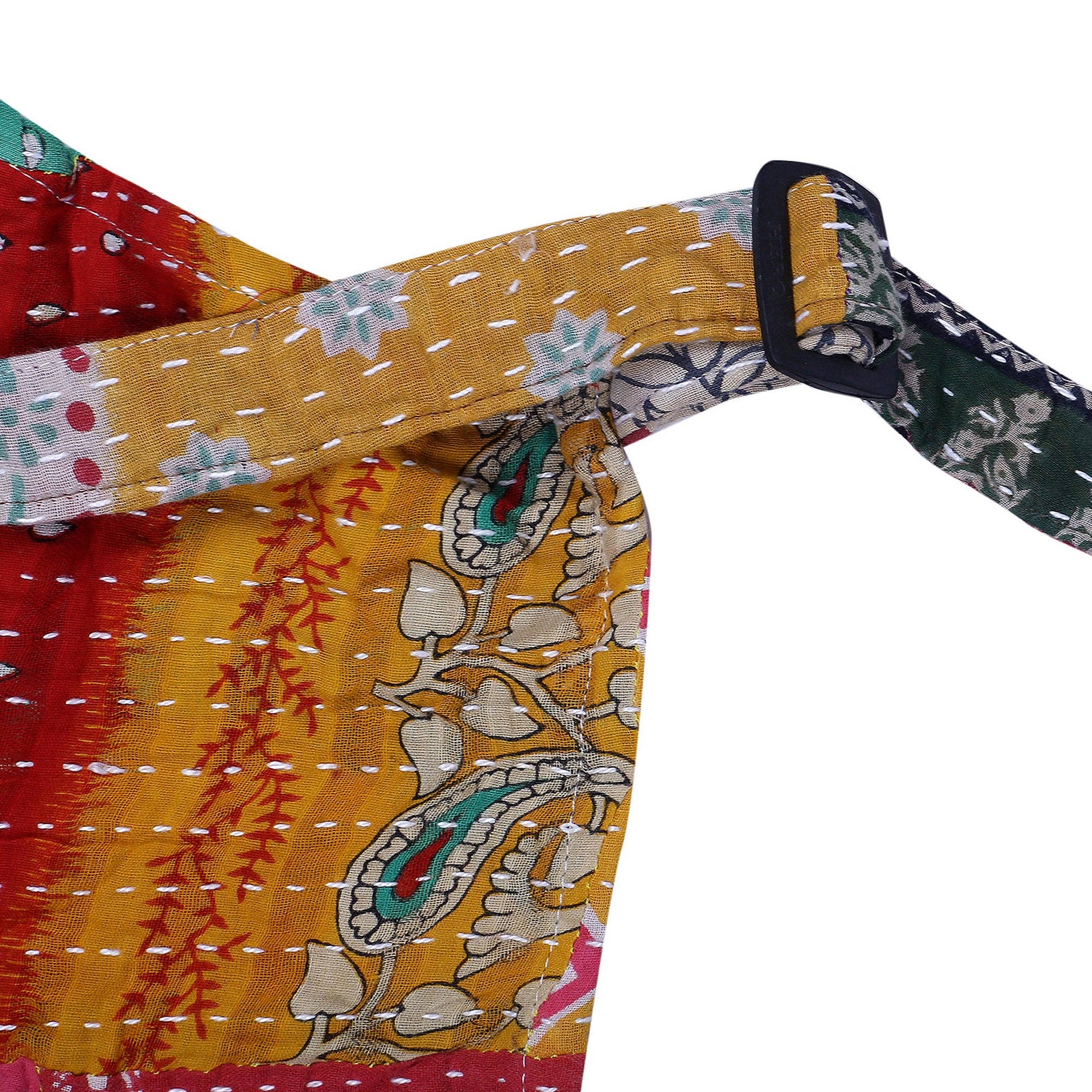 KHC - Wholesale Apron - Vintage Kantha Quilt Apron1