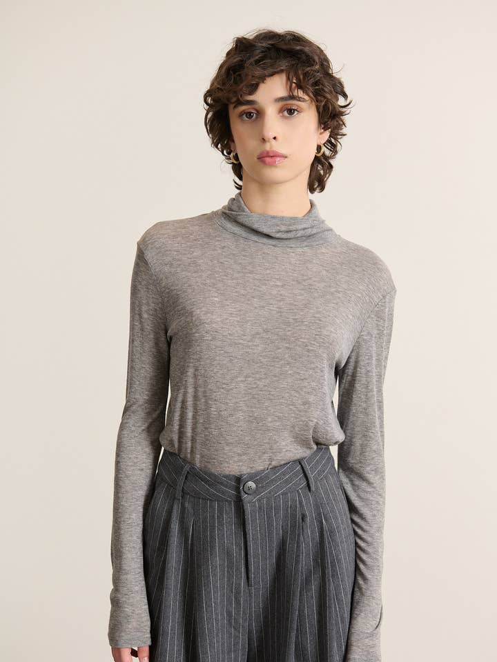 Jersey turtleneck - BERNE for wholesale by Garance Paris