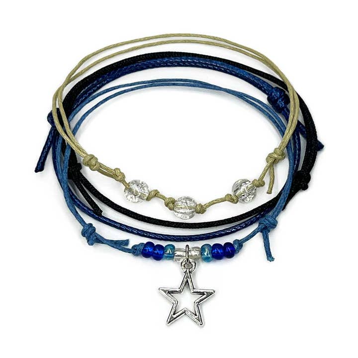 Star Bracelet Style Pack for Zodiac & Astrology Gift Shops for wholesale by O Yeah Gifts