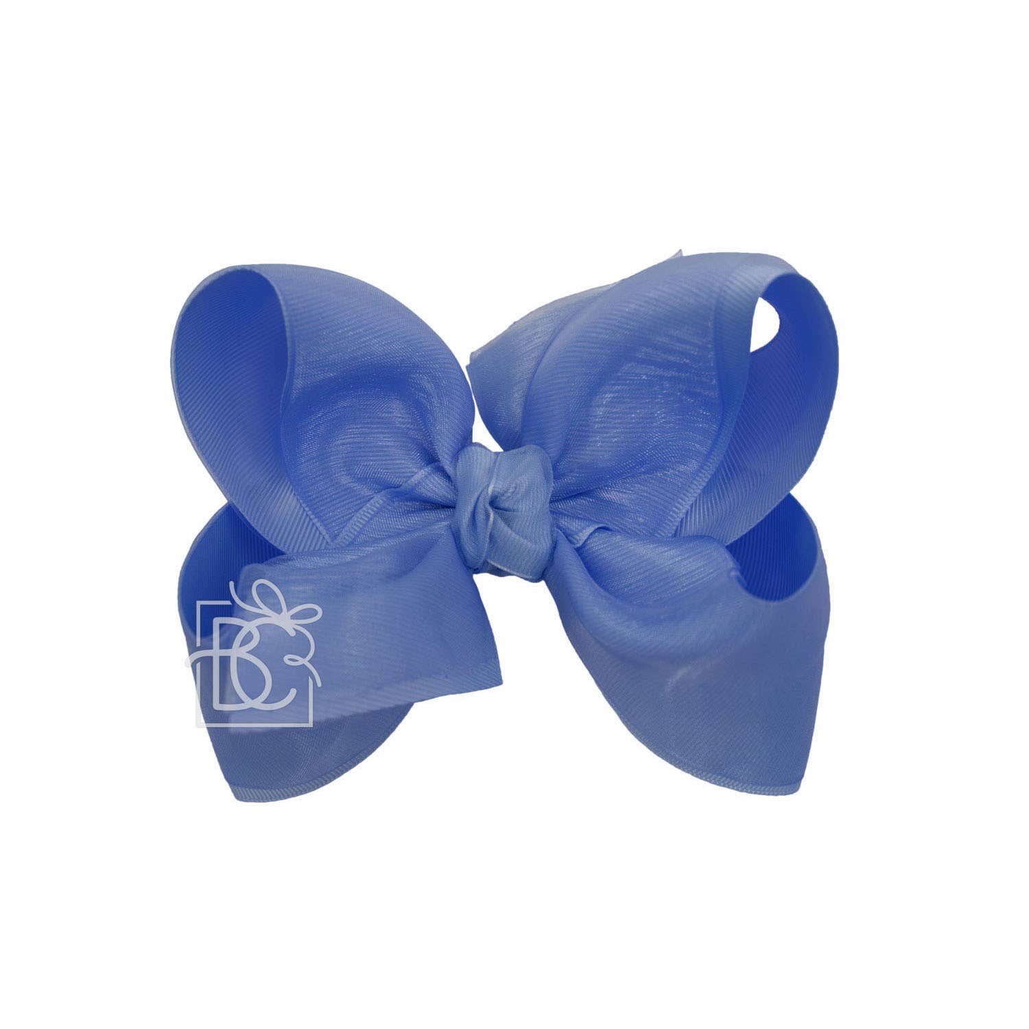 Beyond Creations, LLC – wholesale Hair bow – Kids – LAYERED ORGANZA/GROSGRAIN BOW ON CLIP60