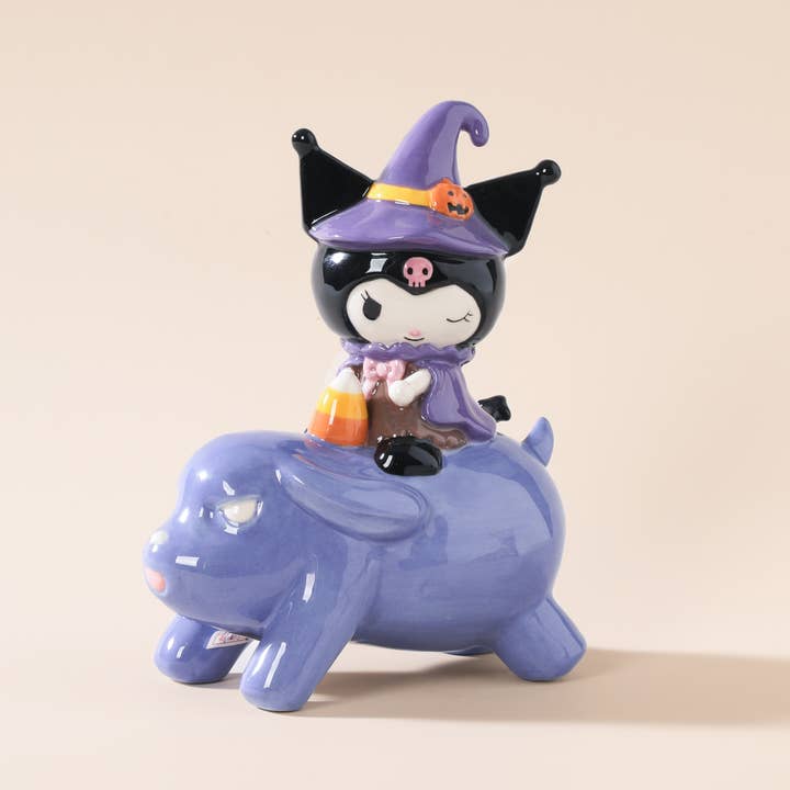 Halloween Kuromi Rider Baku Figurine för wholesale av Blue Sky Clayworks