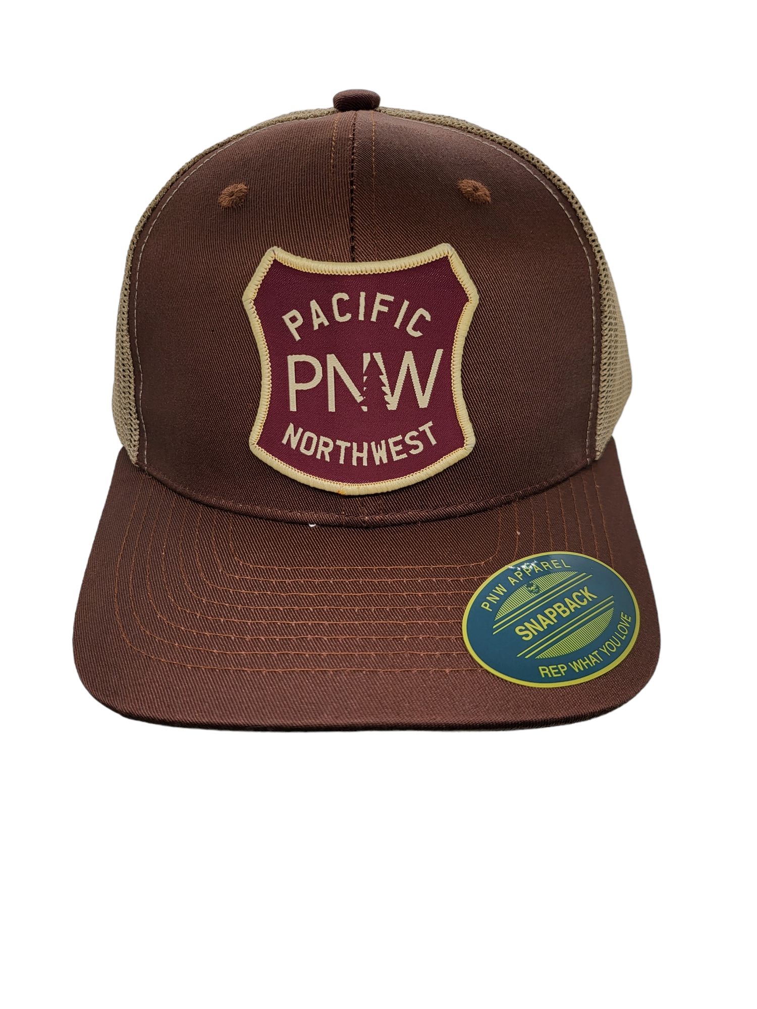 PNW Apparel - Wholesale Trucker Hat - Unisex - Pacific Northwest Trucker Hat with Iconic Tree in the PNW2