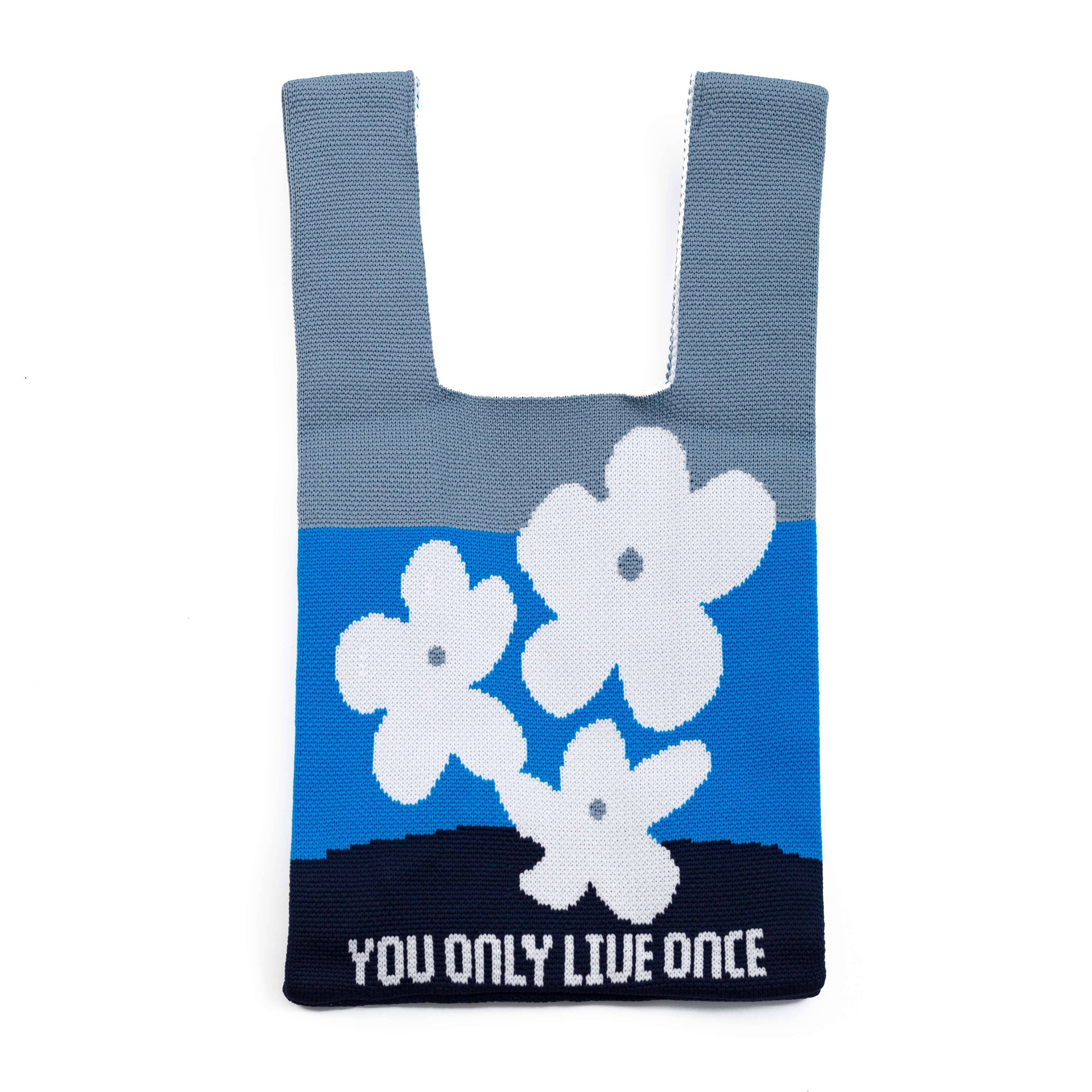 Little Trendy - Wholesale Tote Bag - Women's - Handmade Knit Handbag for Women Mini Knot Casual Wrist Bag5