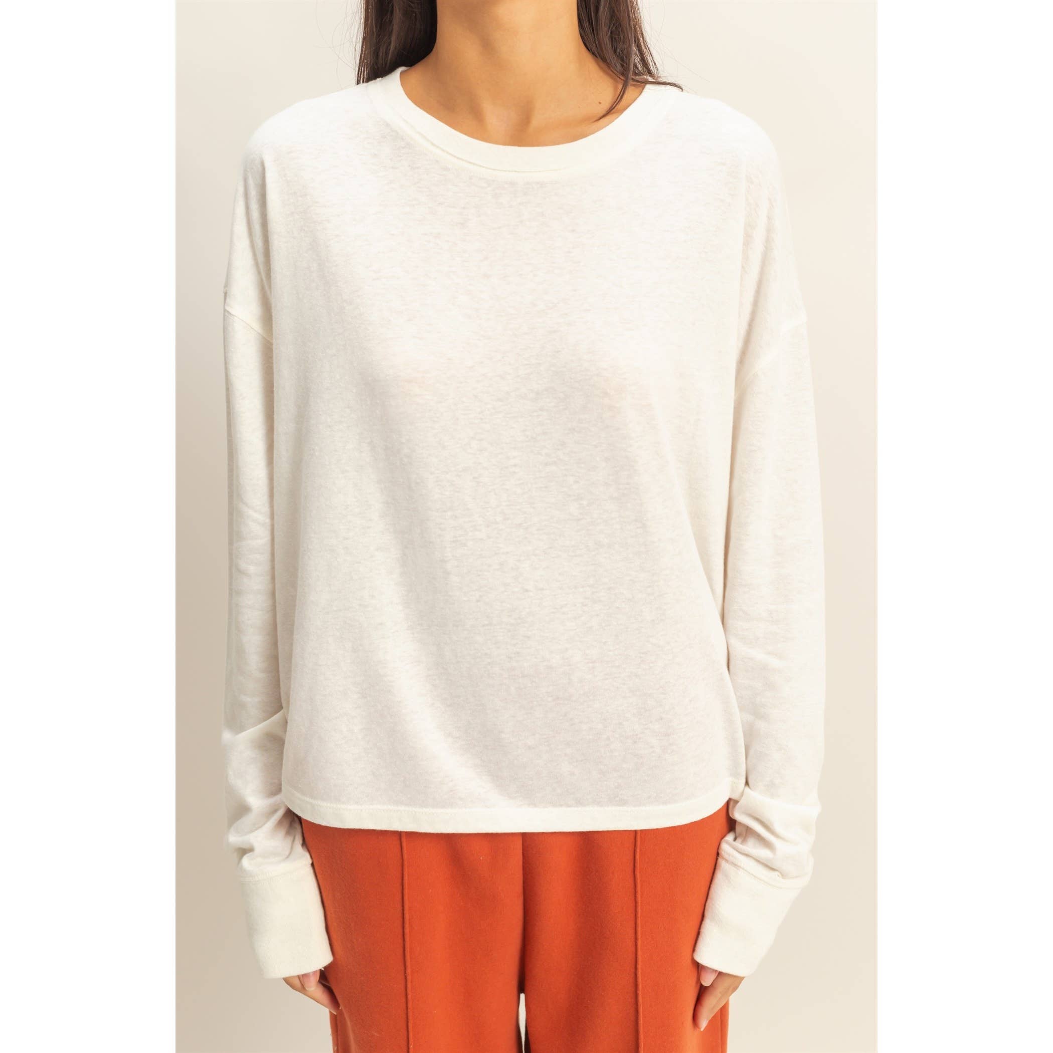 HYFVE – Engroshandel Skjorte - Dame – Langærmet T-shirt med rund hals11