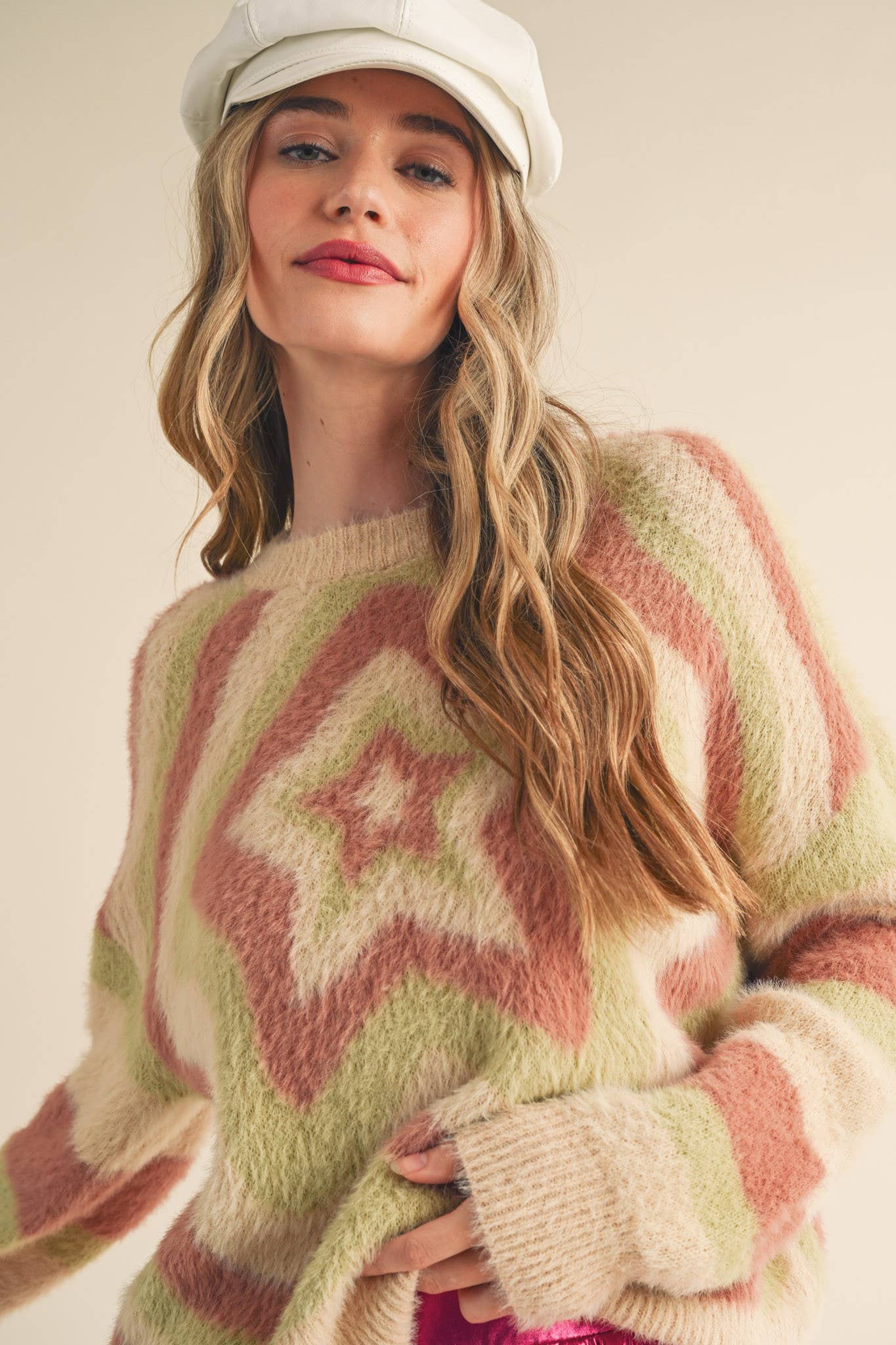 &MERCI - Wholesale Knit Sweater - Women's - SWEATER MSW1041516