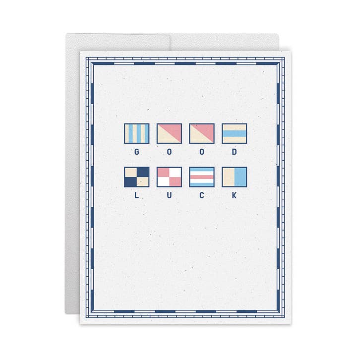 Signal Flag Good Luck for wholesale by Casey Circle