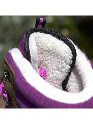 Braun Lila GUGGEN Mountain HPM59 Damen Trekking-& Wanderstiefel gefüttert mit echter Wolle wasserdicht for wholesale on Faire