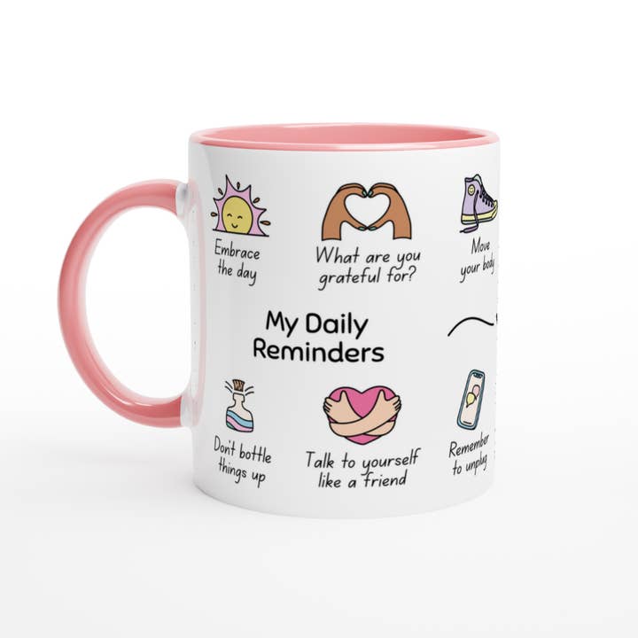 Sunshine Lane - Wholesale Coffee Mug - My Daily Reminders Mug2