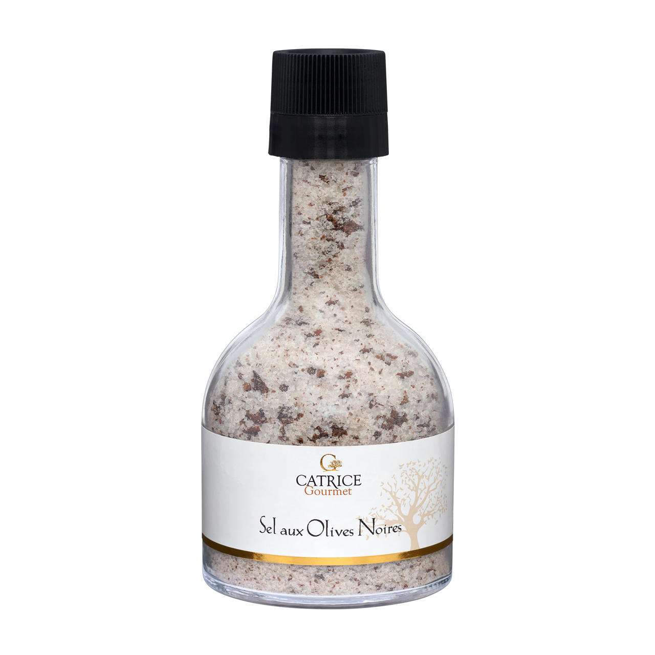 CATRICE GOURMET - Wholesale Dried Spice Mix - Black Olive Salt Stackable Mill 320g1