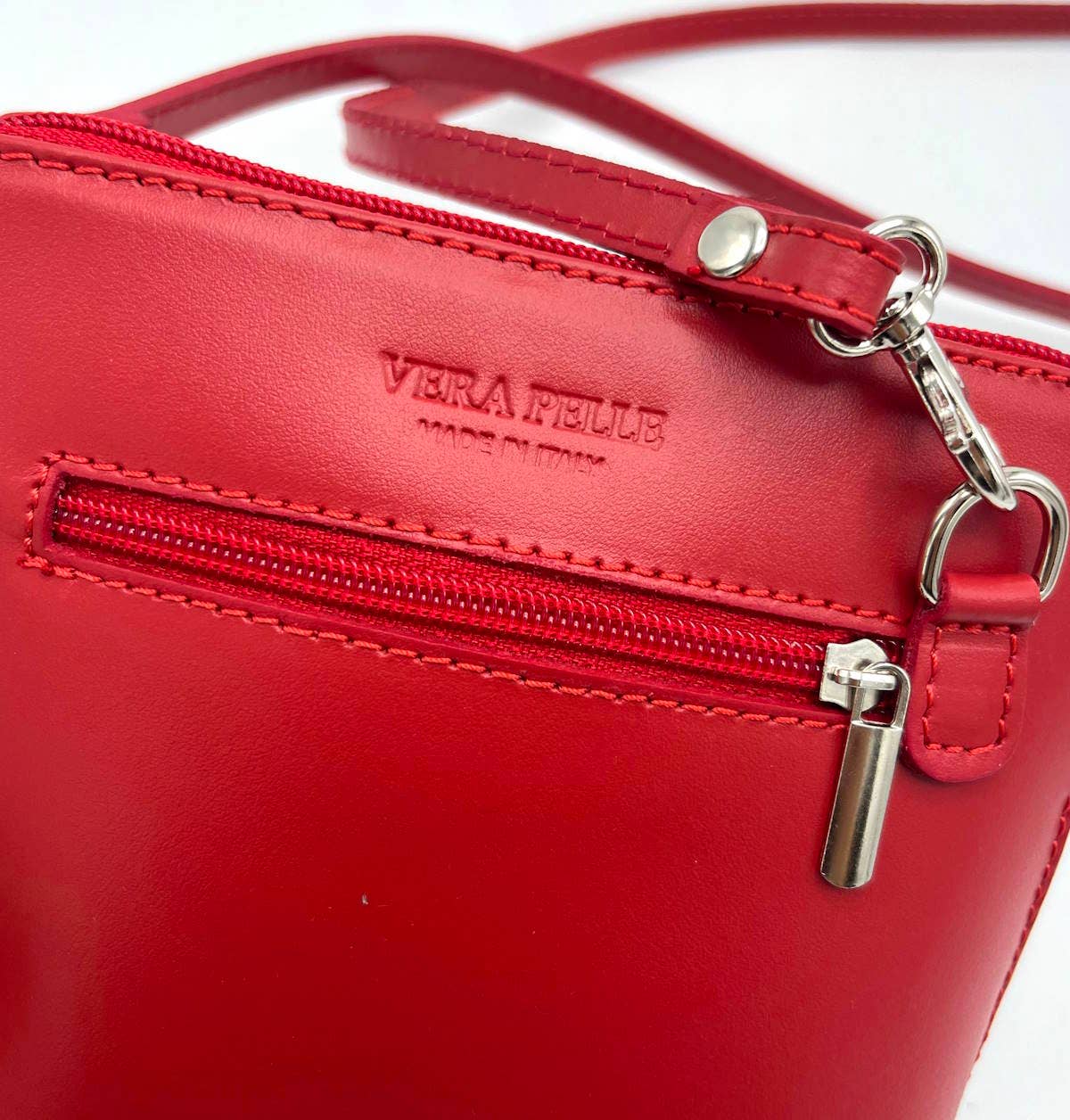 Suie Valentini srl - Wholesale Crossbody Bag - Women's - Printed genuine leather handbag, Made in Italy, art. 11249312