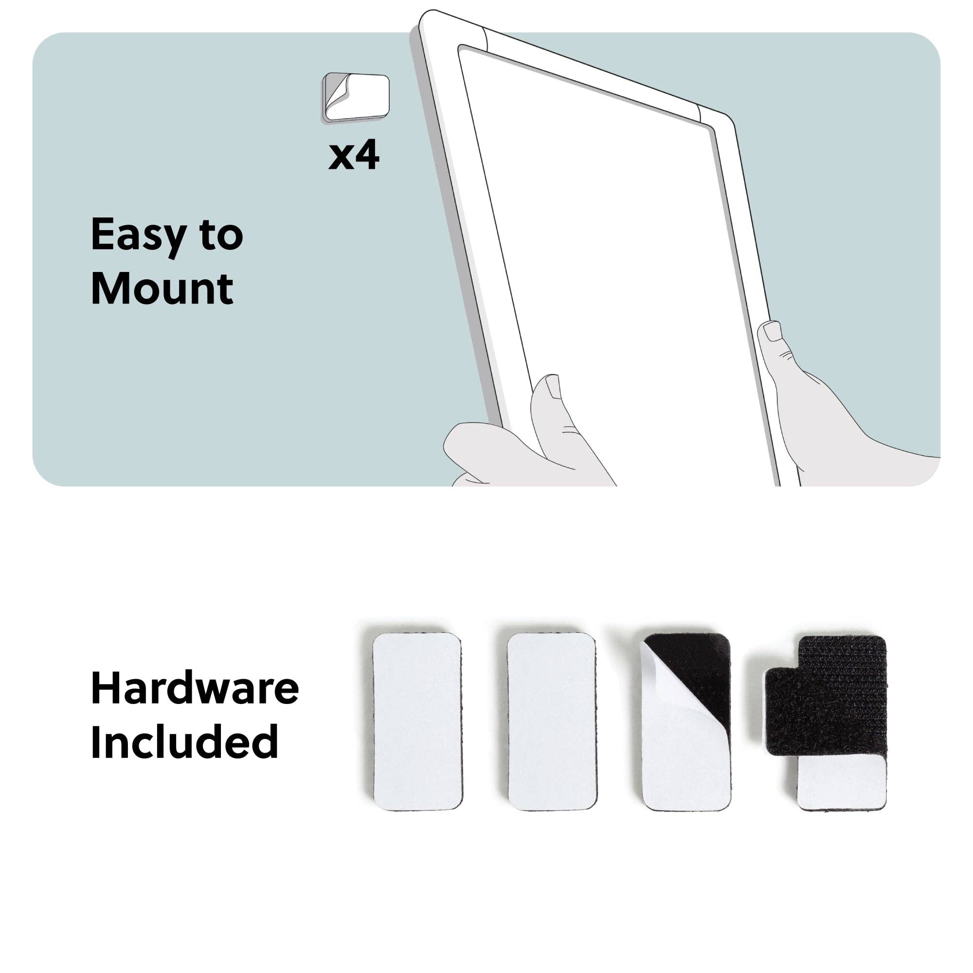 U Brands - Wholesale Whiteboard/Dry-Erase Board - U Brands Contempo Dry Erase Board Gray5