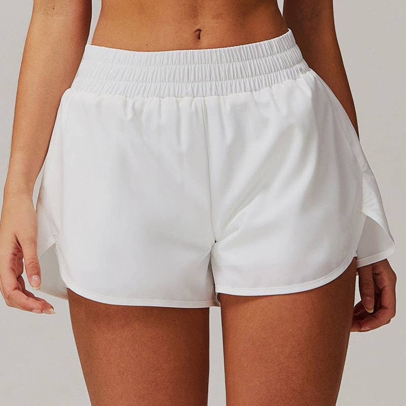 WONDERXFANS – wholesale Athletic shorts – Women's – POCKET QUICK-DRYING HIP-LIFTING RUNNING FITNESS YOGA SHORTS3