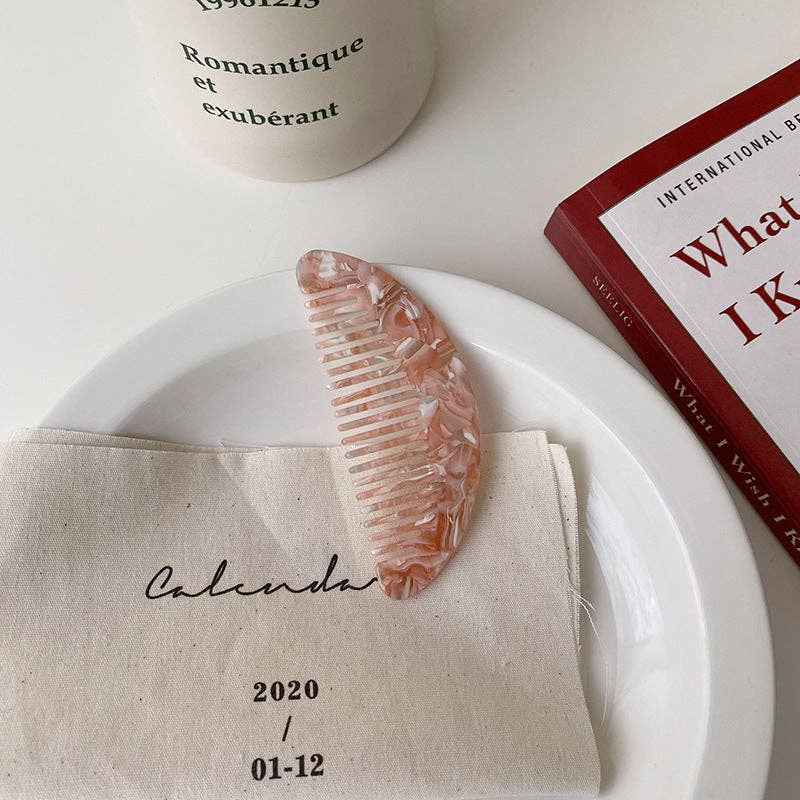 WEST AUSSIE SUPPLIES - Wholesale Hair Brush/Comb - Hairzy - Acetate Colorful Comb Handheld0