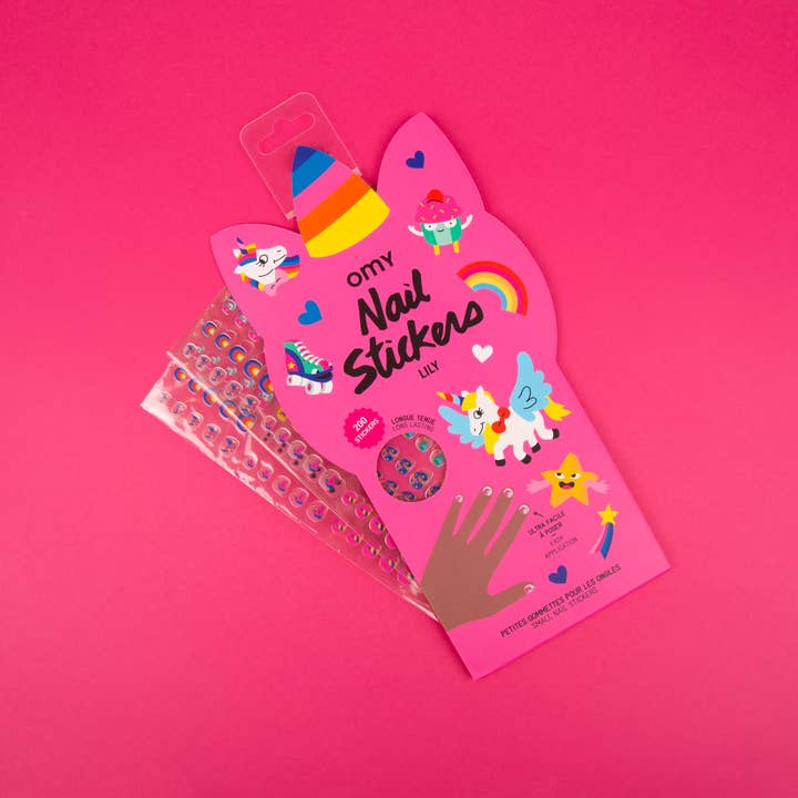 OMY - Wholesale Sticker - Kids & Baby - Kids Nail Stickers - Unicorn