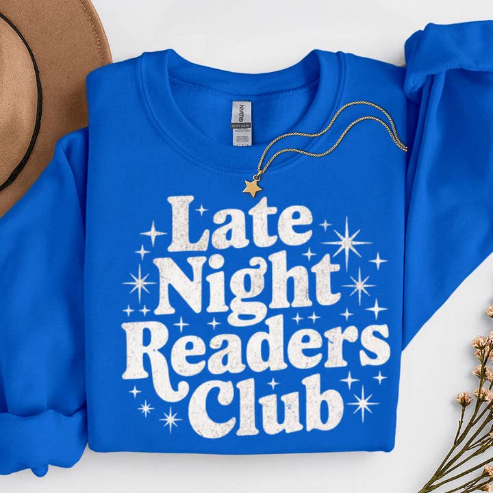 Camisola Gráfica do Clube de Leitores Noturnos por atacado de Sam & Seb Co.