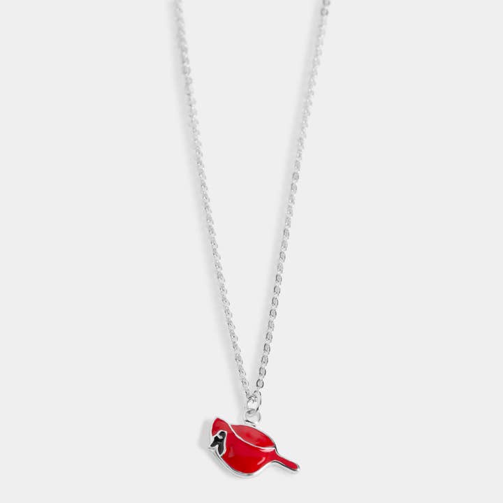 Cardinal Necklace - Red for wholesale by Whispers