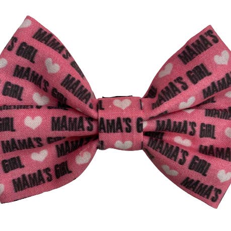 Mama's Girl Dog Bow for wholesale by Cutie Pawtootie