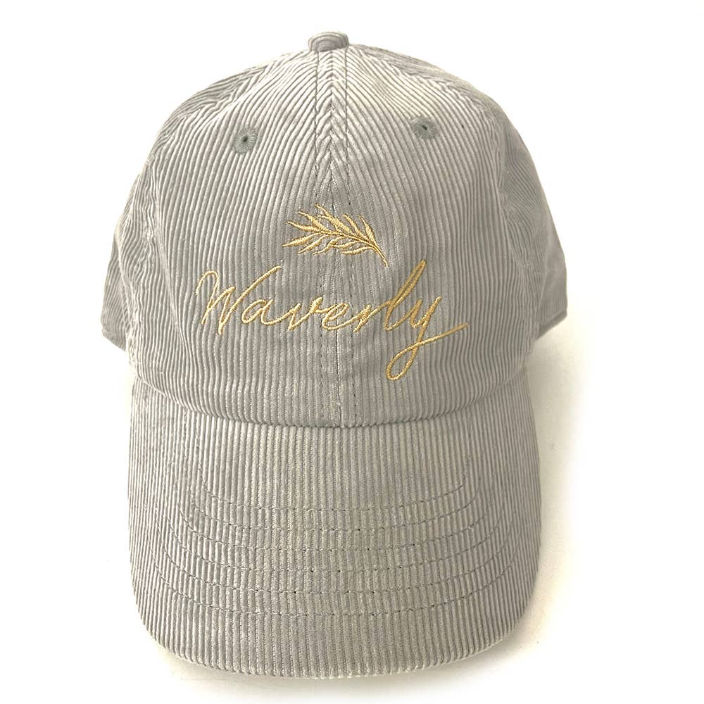 SD Merch Co. - Custom Embroidery – Boné de beisebol - Mulher por atacado – Boné Dad Hat de veludo cotelê - Personalizável8