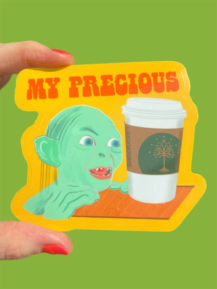 My Precious Coffee Addict STICKER 3 tum för wholesale av Astral Weekend
