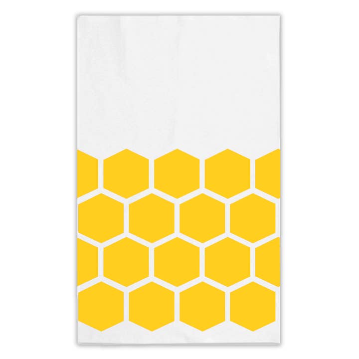 Honeycomb Tea Towel for wholesale by Fount Paper