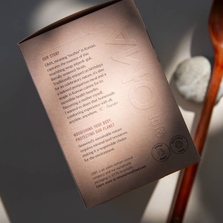 OMA Food - Wholesale Broth - Vegan Seaweed Soup, box4