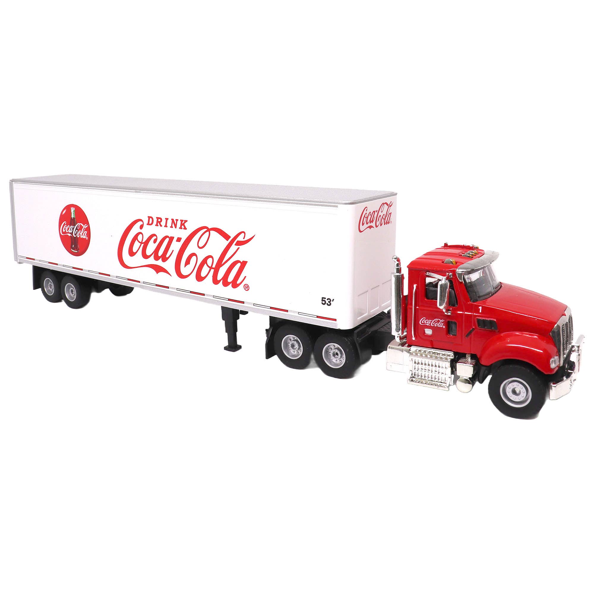 Motor City Classics, Inc. - Wholesale Decorative Tabletop Object - 1:50 Scale Coca-Cola 53' Tractor Trailer Diecast Model13